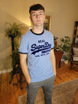 Tonal Halifax Blue T-Shirt By SuperDry