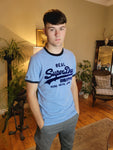 Tonal Halifax Blue T-Shirt By SuperDry