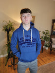 Tonal VL Blue Marl Hoodie By SuperDry
