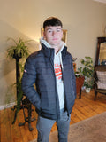 Fuji Padded Black Jacket By SuperDry