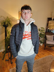 Fuji Padded Black Jacket By SuperDry