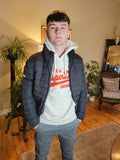 Fuji Padded Black Jacket By SuperDry