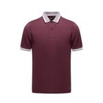 Cloud Wine Polo Shirt By 6th Sense