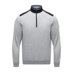 Vega Grey 1/4 Zip Sweatshirt By 6th Sense