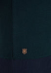 Jimmy 1/4 Zip pine Knitwear By 6th Sense
