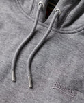 Essential Logo A24 Grey Hoodie By SuperDry