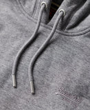 Essential Logo A24 Grey Hoodie By SuperDry