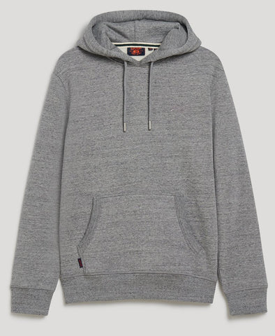 Essential Logo A24 Grey Hoodie By SuperDry