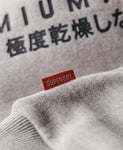 Duo Vintage Grey Hoodie By SuperDry