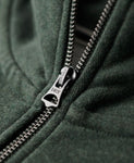 Henley Green Sweatshirt By SuperDry