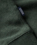 Henley Green Sweatshirt By SuperDry