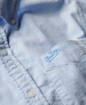 Oxford A24 Blue Shirt By SuperDry