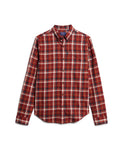 Vintage Red Check Shirt By SuperDry