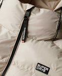 Hooded Stone Puffer Jacket By SuperDry