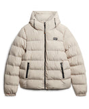 Hooded Stone Puffer Jacket By SuperDry