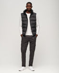 Grey Puffer Gilet By SuperDry