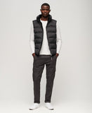 Grey Puffer Gilet By SuperDry