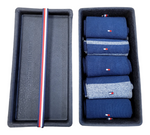 Box 23I Navy Sock Set By Tommy Hilfiger