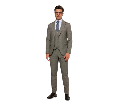 Lotus Brown Suit By Benetti