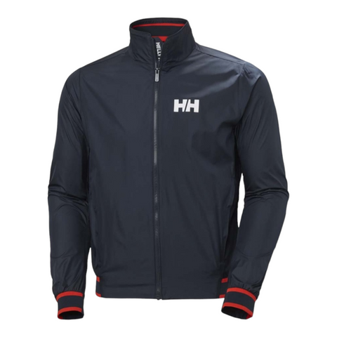 Salt S24 Navy Windbreaker Jacket By Helly Hansen