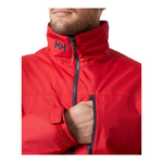 Crew Midlayer Red Jacket By Helly Hansen