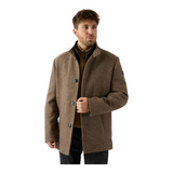 Wooddown Brown Coat By Donders
