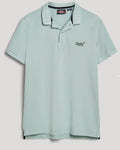 Vint Destroyed S24 Mint Polo Shirt By SuperDry