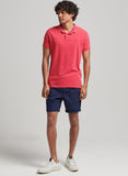 Vint Destroyed S24 Pink Polo Shirt By SuperDry