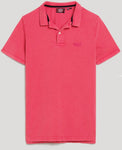 Vint Destroyed S24 Pink Polo Shirt By SuperDry