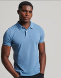 Vint Destroyed S24 Blue Polo Shirt By superDry