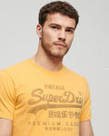 Heritage S24 Mustard T-Shirt By SuperDry
