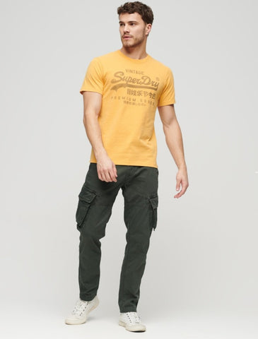Heritage S24 Mustard T-Shirt By SuperDry