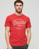 Heritage S24 Red T Shirt By SuperDry