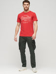 Heritage S24 Red T Shirt By SuperDry
