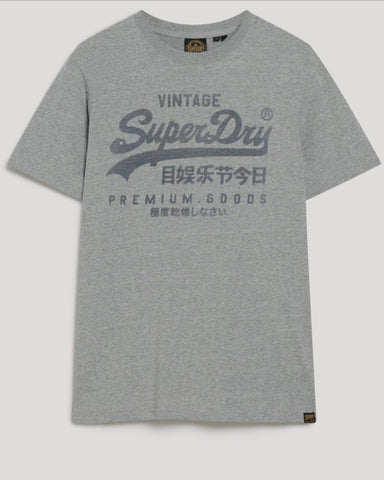 Heritage S24 Grey T-Shirt By SuperDry