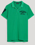 Applique S24 Green Polo Shirt By SuperDry