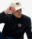 Athletic SD Navy 1/4 Zip Sweatshirt By SuperDry