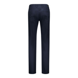 Bill A25 Navy Printed Chinos By Gardeur