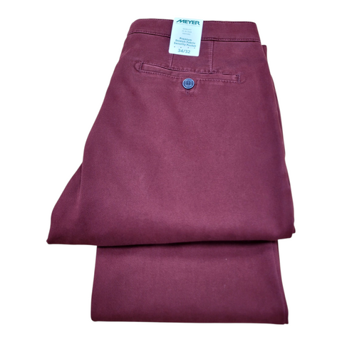 Roma A25 Merlot Chinos By Meyer