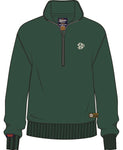 Athletic SD 1/4 Zip Green Sweatshirt By SuperDry
