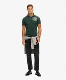 Athletic Green Polo Shirt By SuperDry