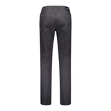 Bill A25 Charcoal Printed Chinos By Gardeur