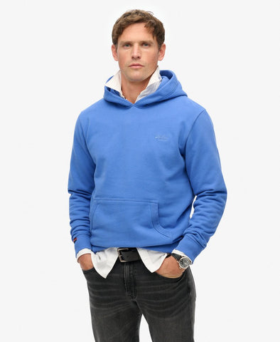 Essential Logo S25 Cobalt Hoodie By SuperDry