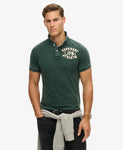 Athletic Green Polo Shirt By SuperDry