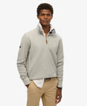 Henley S25 Grey Sweatshirt By SuperDry