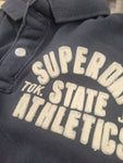 Athletic Navy Polo Shirt By SuperDry