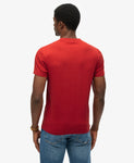 Essential Logo A25 Red T Shirt By SuperDry