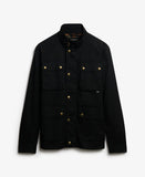 Merchant Black Wax Jacket By SuperDry ME.EN