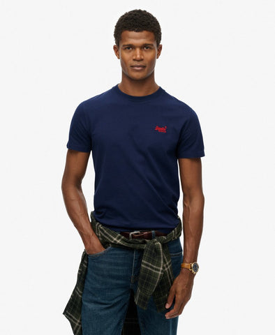 Essential Logo A25 Navy T Shirt By SuperDry