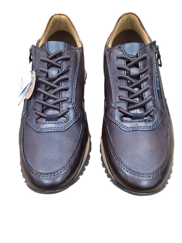 331AG8094100 Brown Leather Trainer By Bugatti